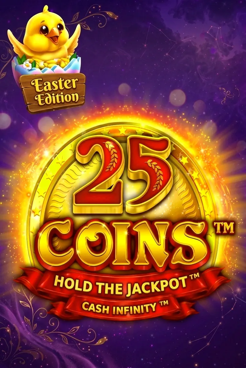25 coins hold the jackpot cash infinity